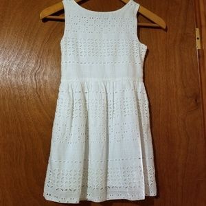 GAP Dresses - Gap girls eyelet dress (S) GAP Dresses - Gap girls eyelet dress (S)